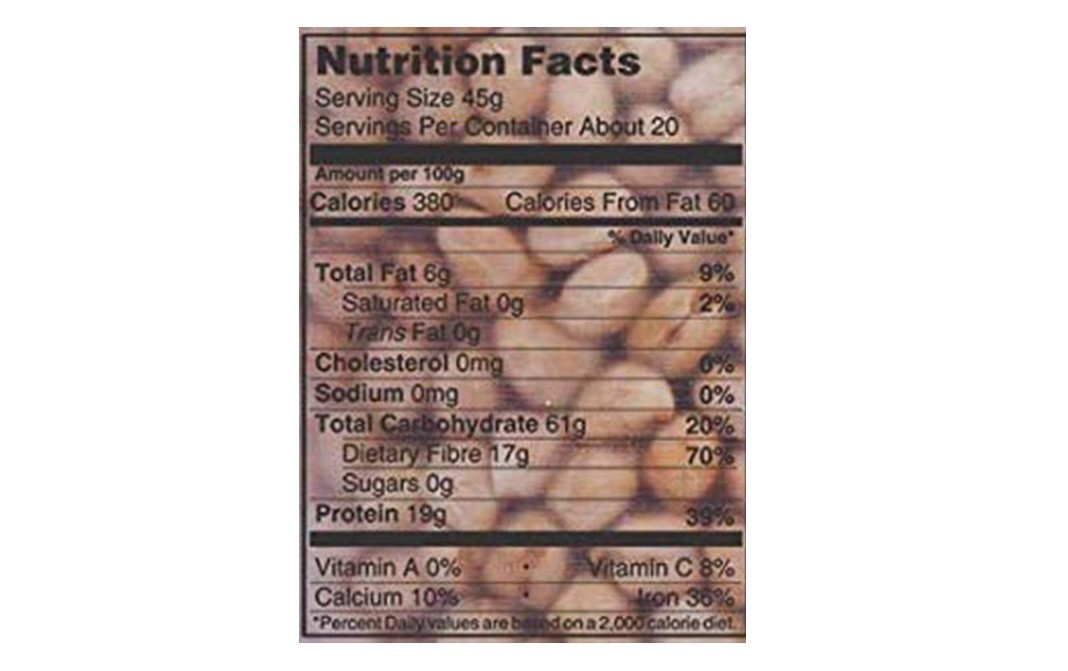 Bytewise Organic Kabuli Chana (Garbanzo Beans)    Pack  1 kilogram